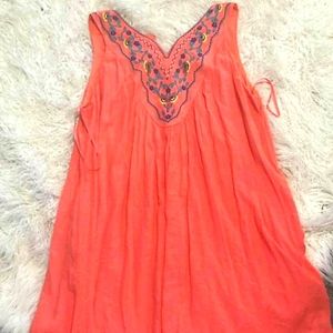 Women's 16 coral dress